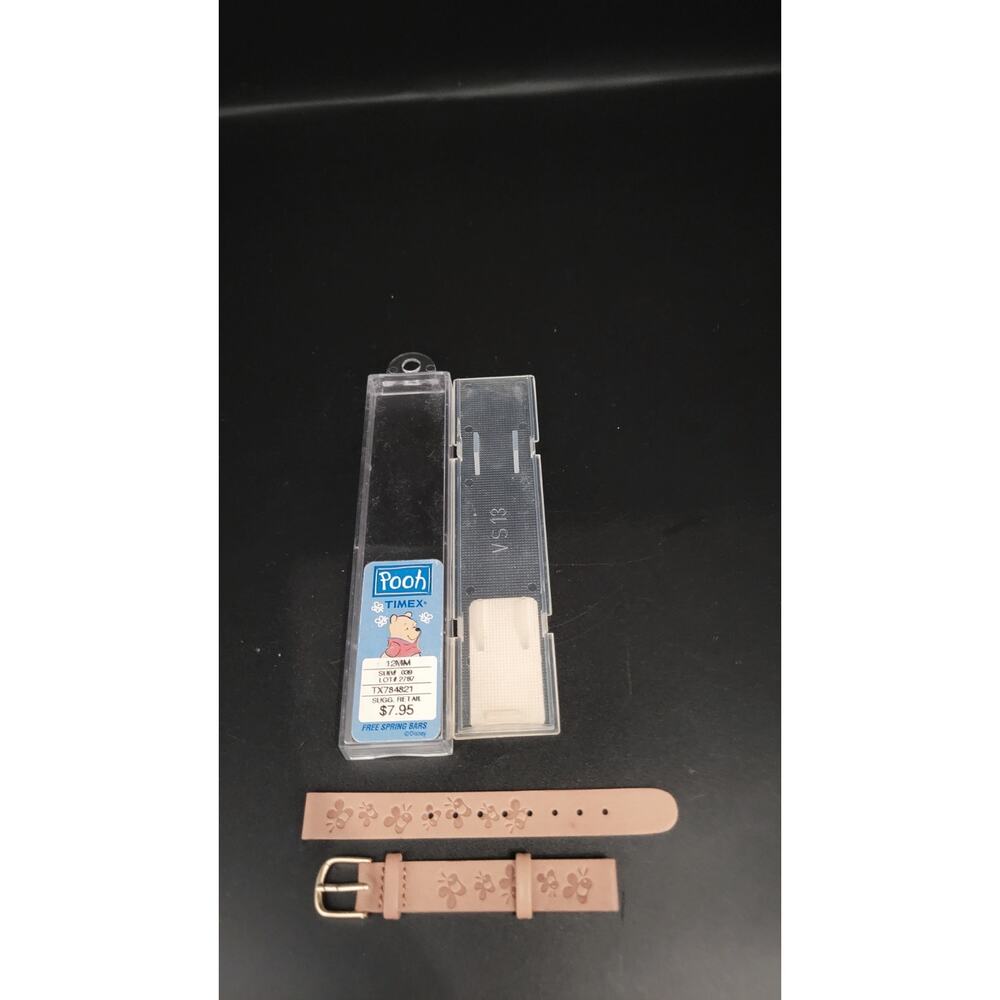 Timex Disney Winnie The Pooh Bee Watch Band 12mm NOS Vintage Leather Strap